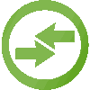2 arrows icon